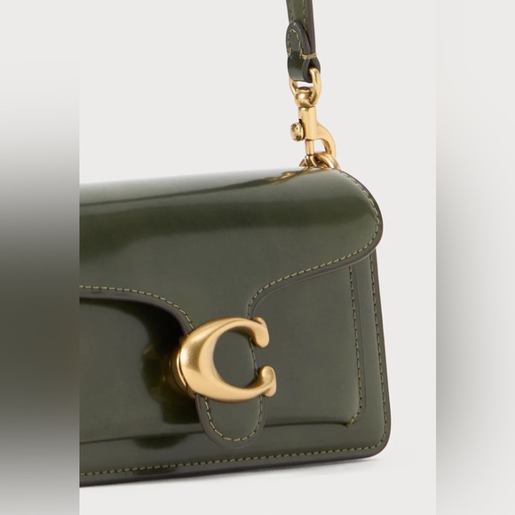 New! MINT CONDITION COACH Tabby Shoulder Bag 20 Spazzolato leather - Picture 12 of 12